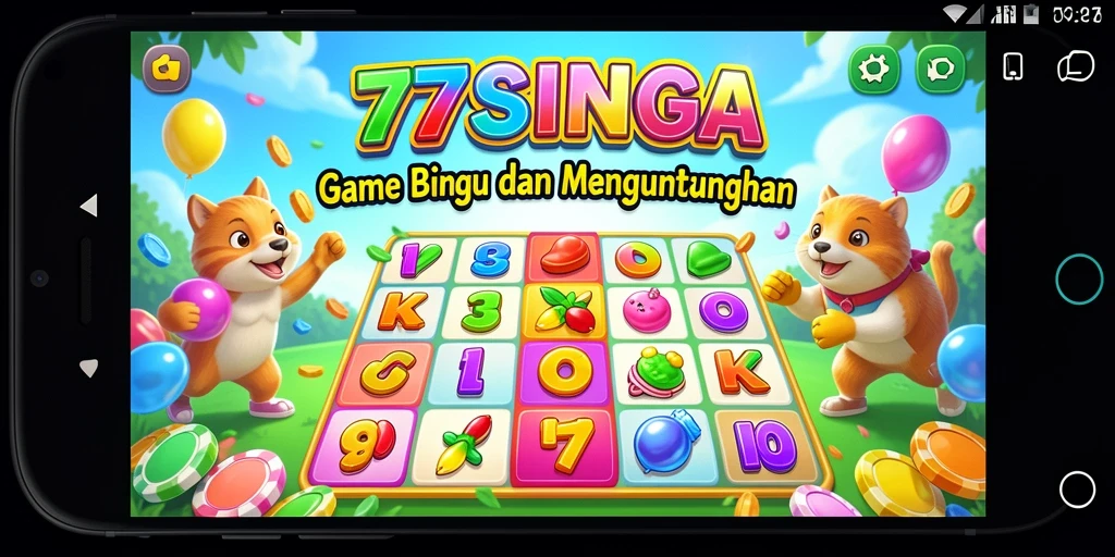 Tampilan menarik dari gameplay 77SINGA yang menyenangkan.