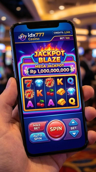 Screenshot dari halaman koleksi aplikasi di idx777.